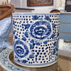 Danny's Fine Porcelain Round Bucket - Classic Blue & White 50855