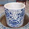 Danny's Fine Porcelain Round Bucket - Classic Blue & White 50855