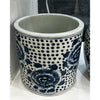 Danny's Fine Porcelain Round Bucket - Classic Blue & White 50855
