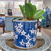 Danny's Fine Porcelain Round Bucket - Classic Blue & White 50856