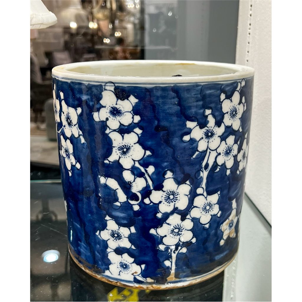 Danny's Fine Porcelain Round Bucket - Classic Blue & White 50856