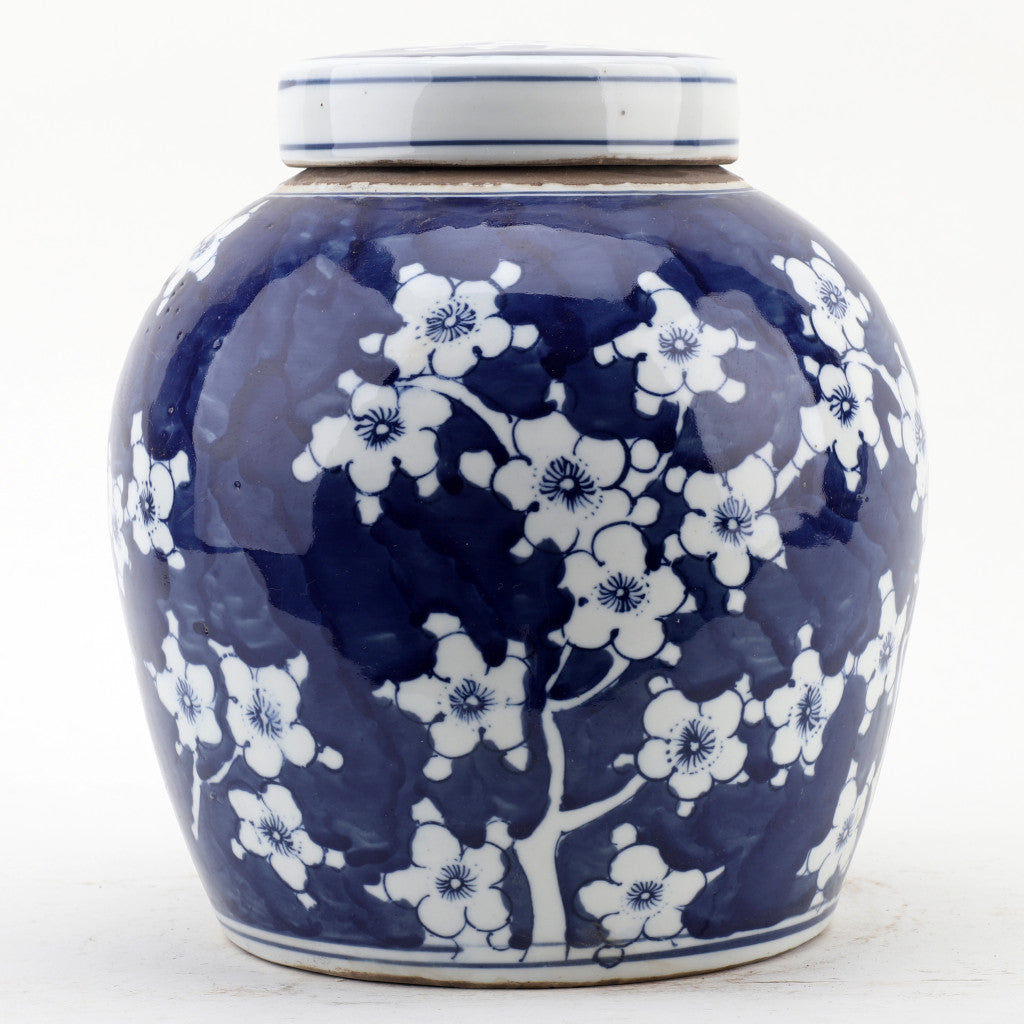 Danny's Fine Porcelain Large Bulb Jar - Floral