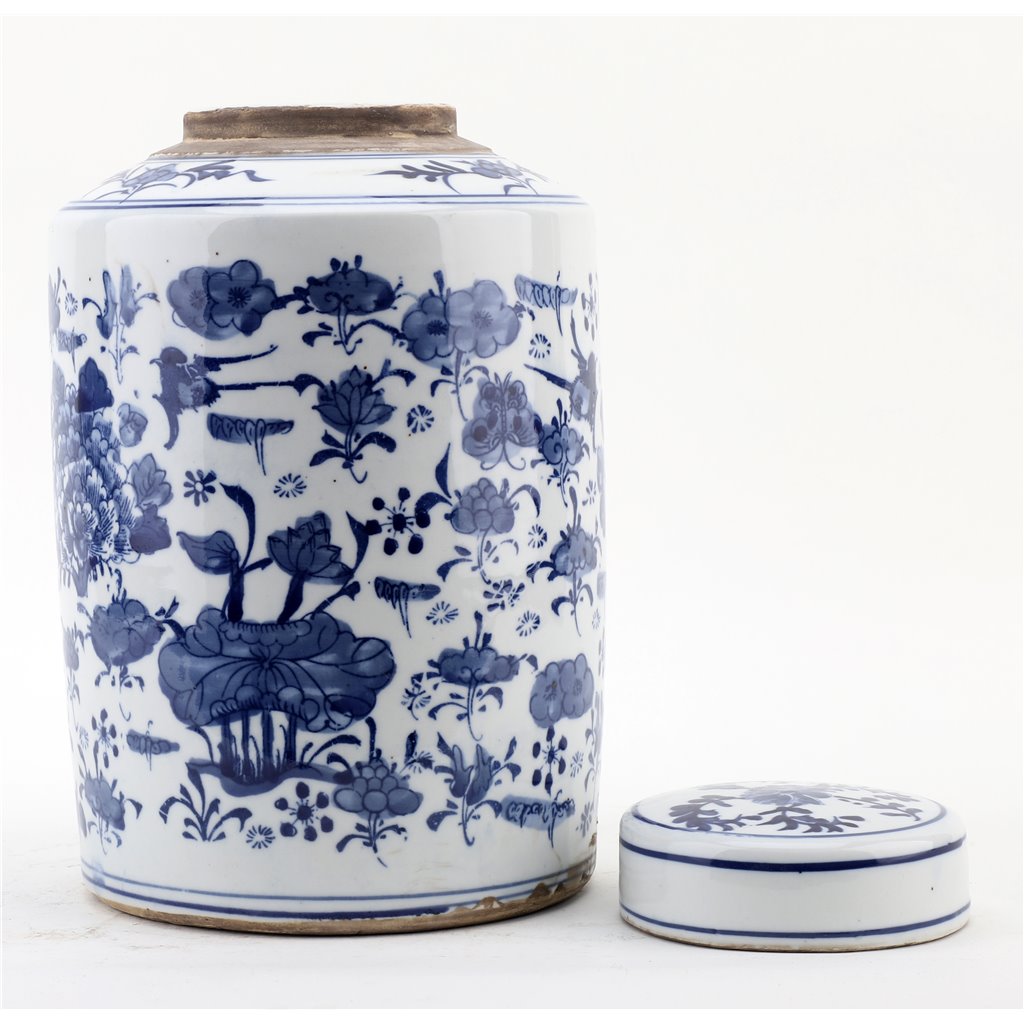 Danny's Fine Porcelain Lidded Jar- Floral