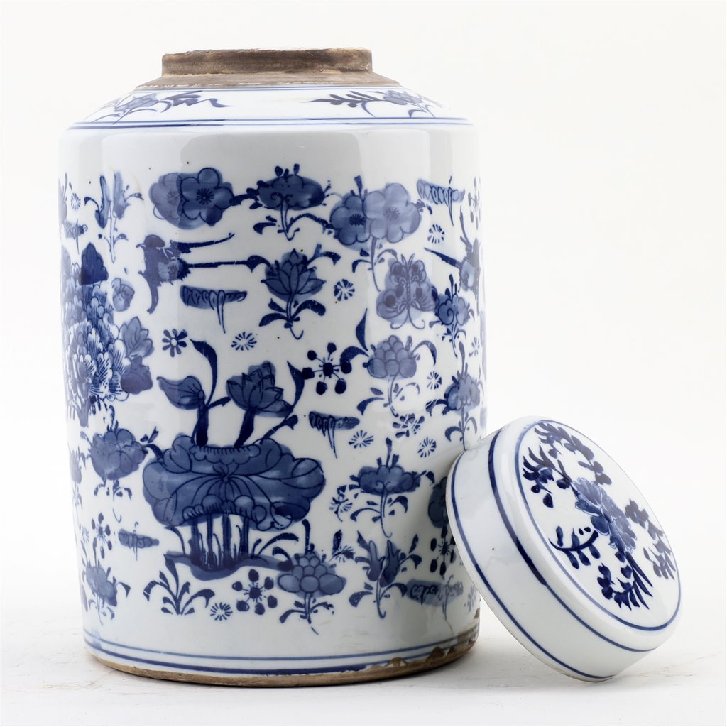 Danny's Fine Porcelain Lidded Jar- Floral
