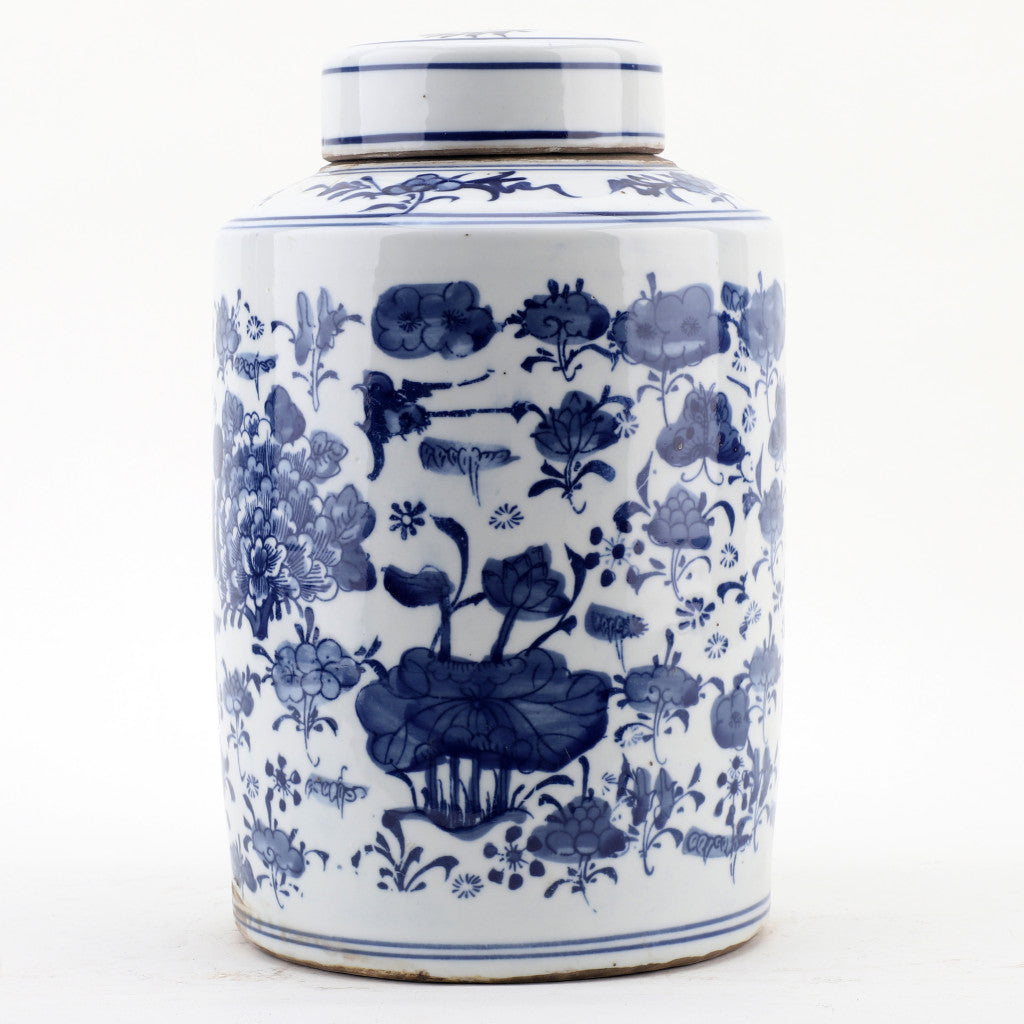 Danny's Fine Porcelain Lidded Jar- Floral