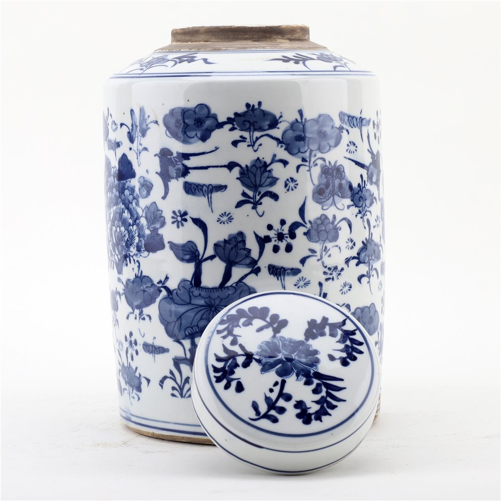 Danny's Fine Porcelain Lidded Jar- Floral
