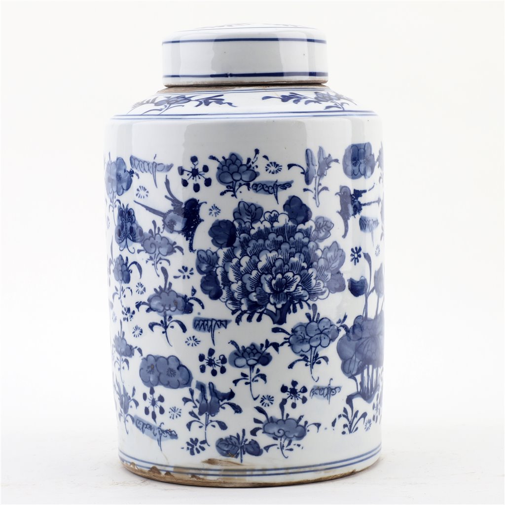 Danny's Fine Porcelain Lidded Jar- Floral