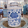 Danny's Fine Porcelain Lidded Jar- Floral