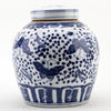 Danny's Fine Porcelain Large Bulb Jar - Butterflies