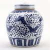 Danny's Fine Porcelain Large Bulb Jar - Butterflies