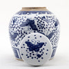 Danny's Fine Porcelain Large Bulb Jar - Butterflies