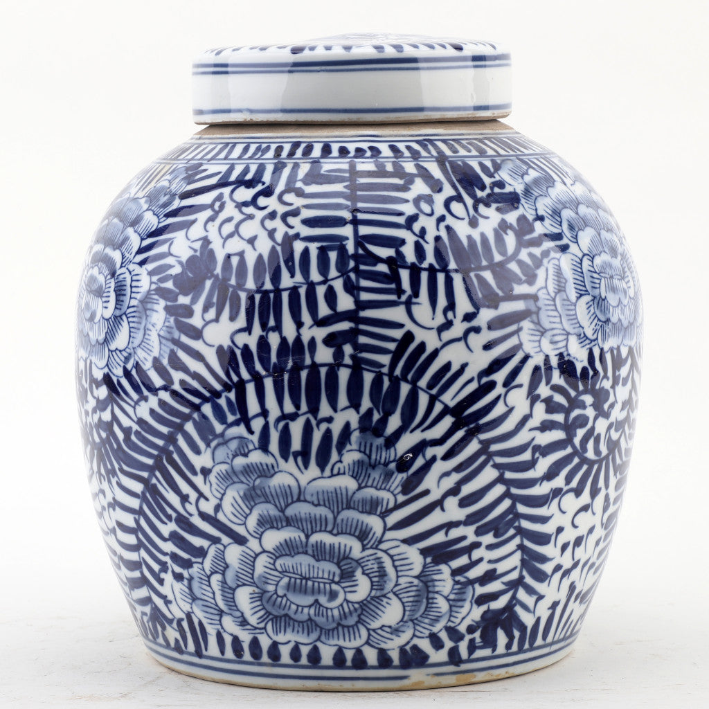 Danny's Fine Porcelain Large Bulb Jar - Floral 50866
