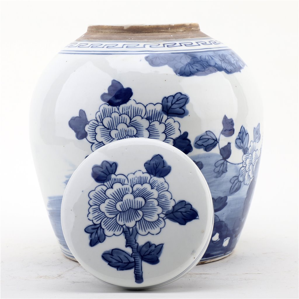 Danny's Fine Porcelain Large Bulb Jar - Floral 50867