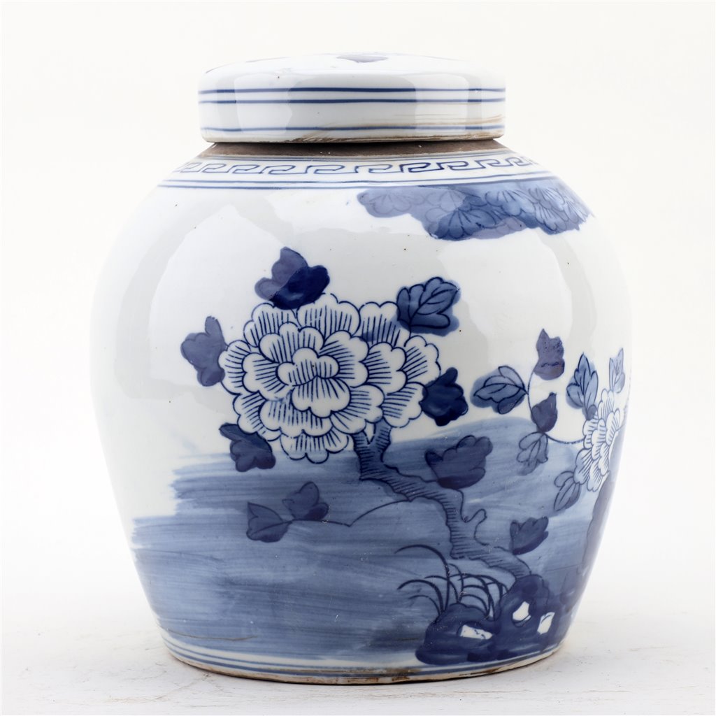 Danny's Fine Porcelain Large Bulb Jar - Floral 50867