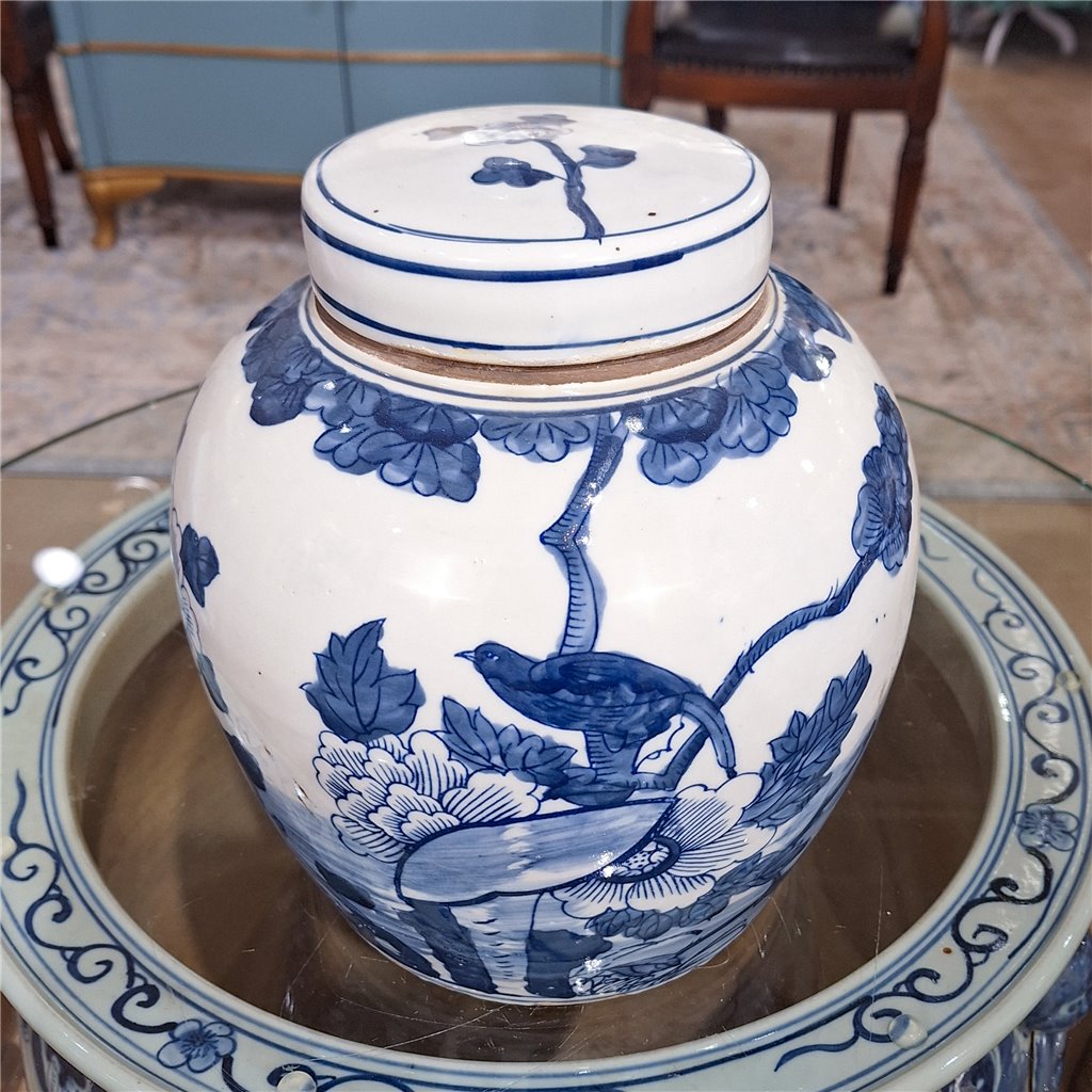 Danny's Fine Porcelain Large Bulb Jar - Floral 50867