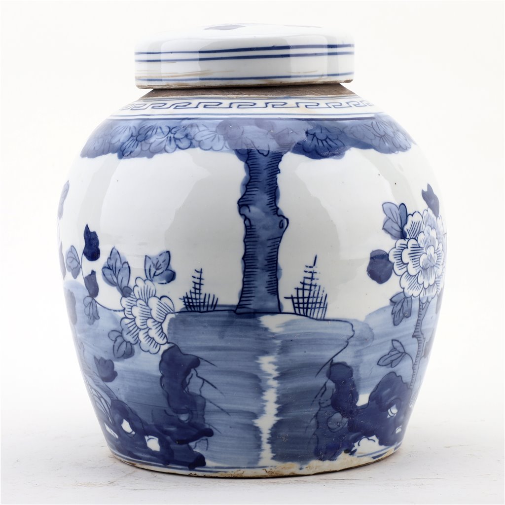 Danny's Fine Porcelain Large Bulb Jar - Floral 50867