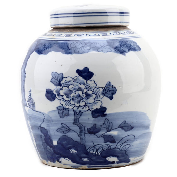 Danny's Fine Porcelain Large Bulb Jar - Floral 50867