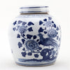 Danny's Fine Porcelain Large Bulb Jar - Floral & Bird