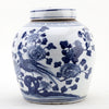 Danny's Fine Porcelain Large Bulb Jar - Floral & Bird