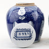 Danny's Fine Porcelain Bulb Jar - Lady - Blue & White Classic