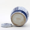 Danny's Fine Porcelain Bulb Jar -Double Happiness - Blue & White Classic