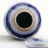 Danny's Fine Porcelain Bulb Jar -Double Happiness - Blue & White Classic