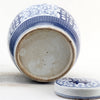 Danny's Fine Porcelain Bulb Jar -Double Happiness - Blue & White Classic