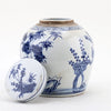 Danny's Fine Porcelain Large Bulb Jar - Floral