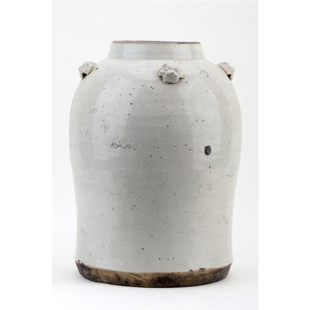 Danny's Fine Porcelain Lidded Jar- Antique White