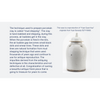 Danny's Fine Porcelain Lidded Jar- Antique White