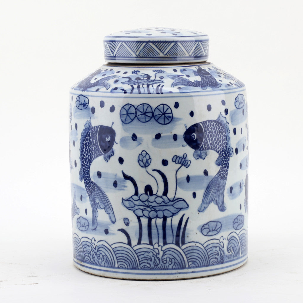 Danny's Fine Porcelain Lidded Tea Jar