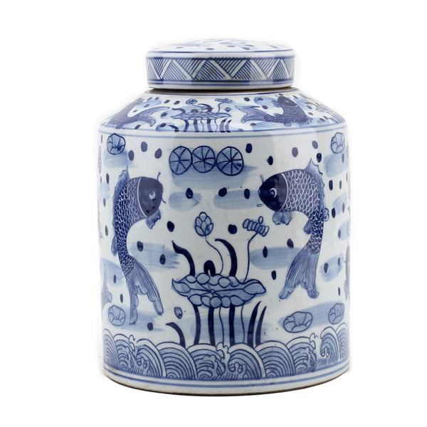 Danny's Fine Porcelain Lidded Tea Jar