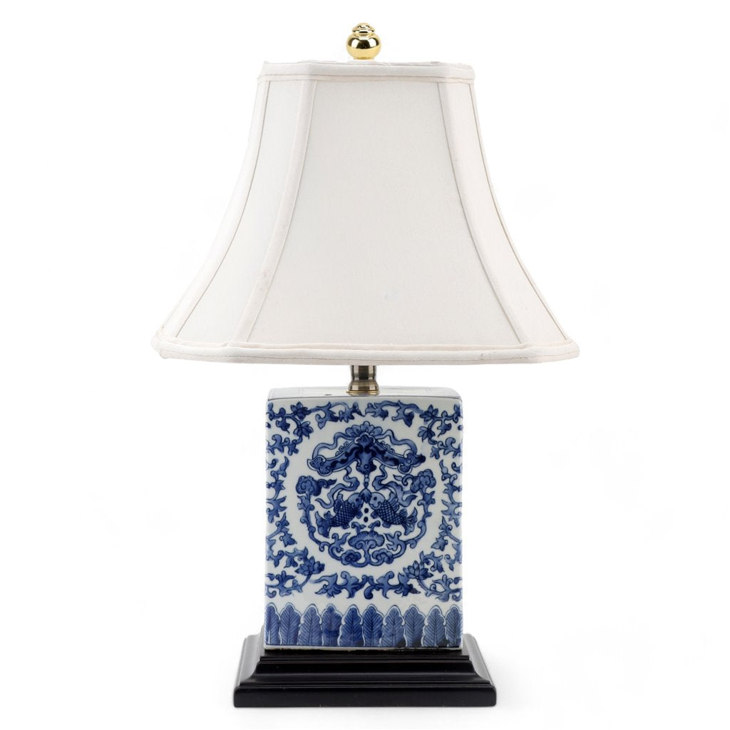 Danny's Fine Porcelain Rect Pillow Lamp (125-12-Be)