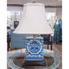 Danny's Fine Porcelain Rect Pillow Lamp (125-12-Be)