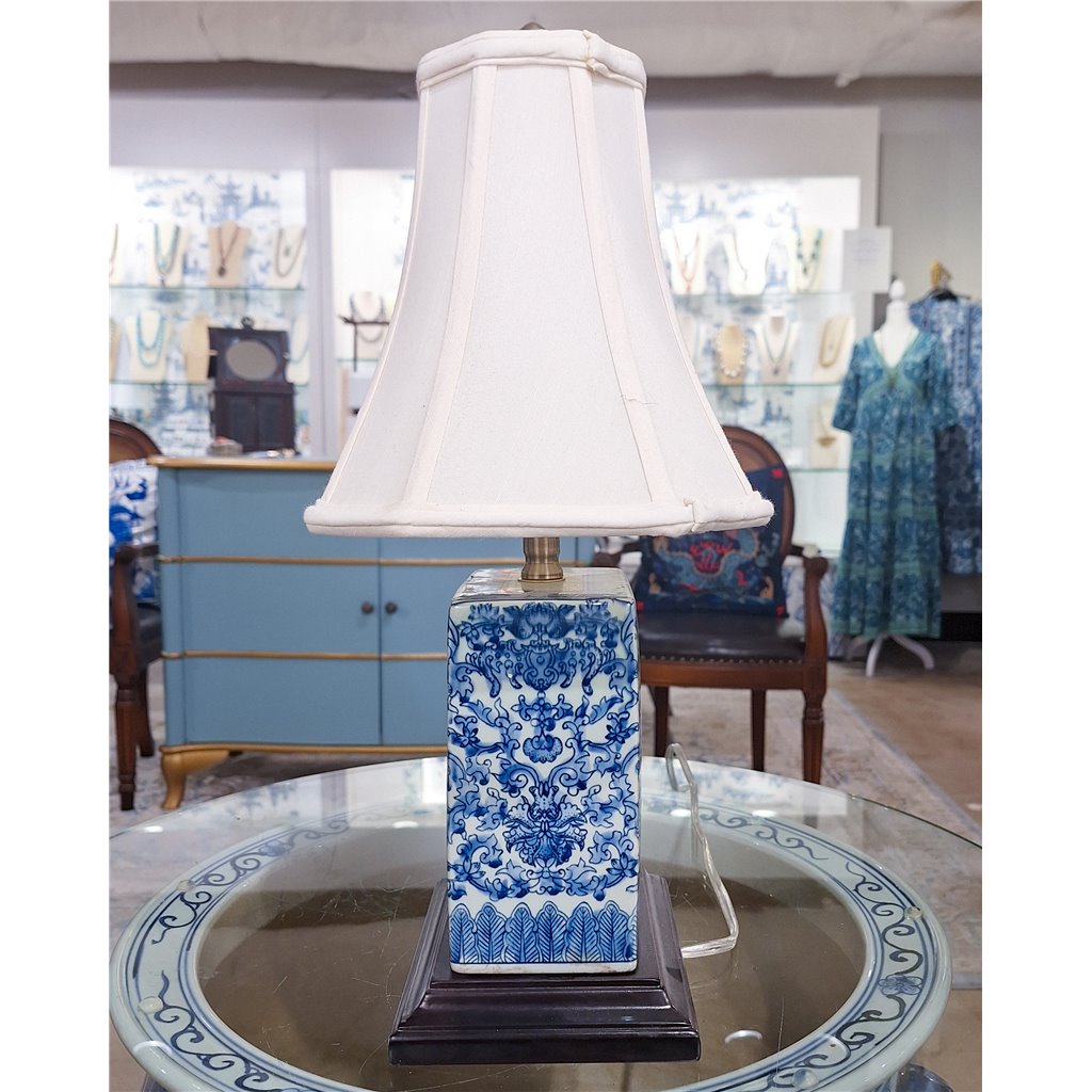 Danny's Fine Porcelain Rect Pillow Lamp (125-12-Be)