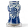 Danny's Fine Porcelain Blue & White Flower Vase Lamp