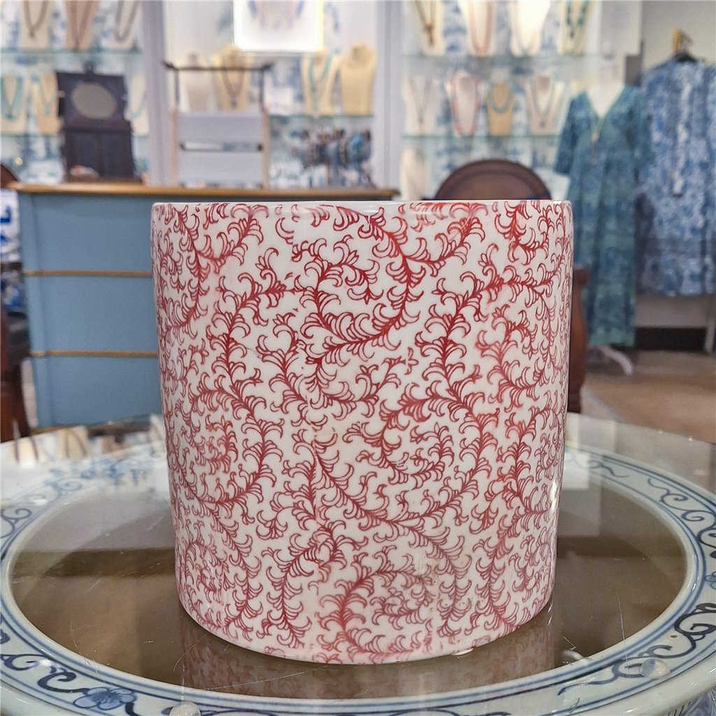 Danny's Fine Porcelain Planter (salmon Color)