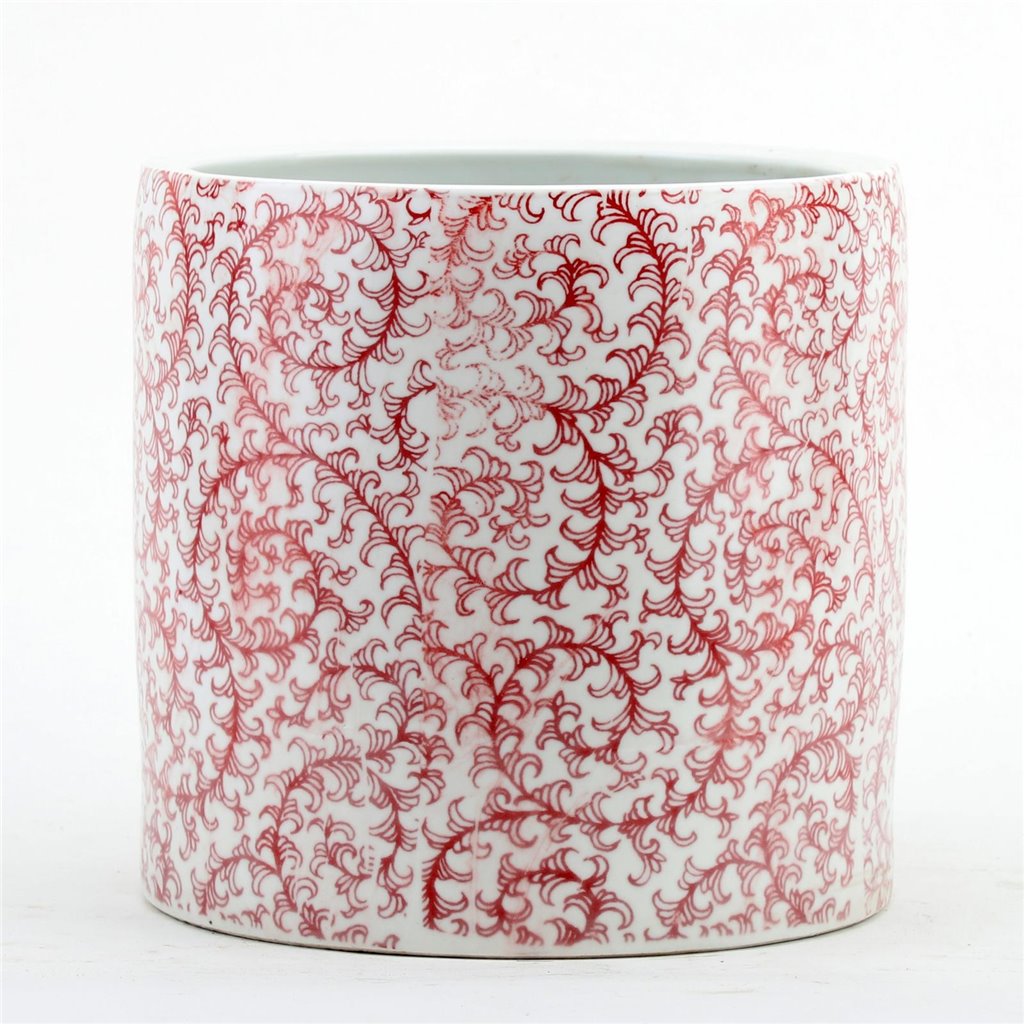 Danny's Fine Porcelain Planter (salmon Color)