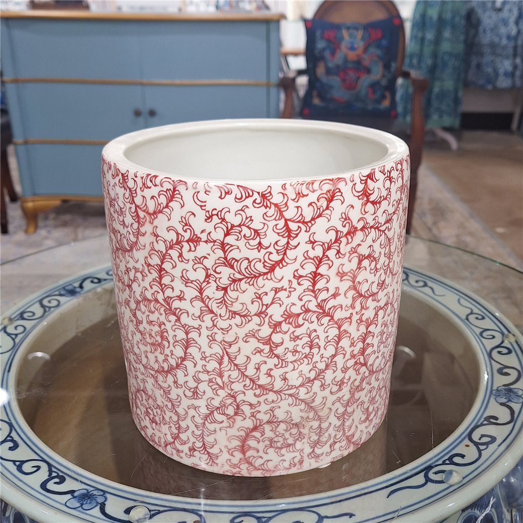 Danny's Fine Porcelain Planter (salmon Color)