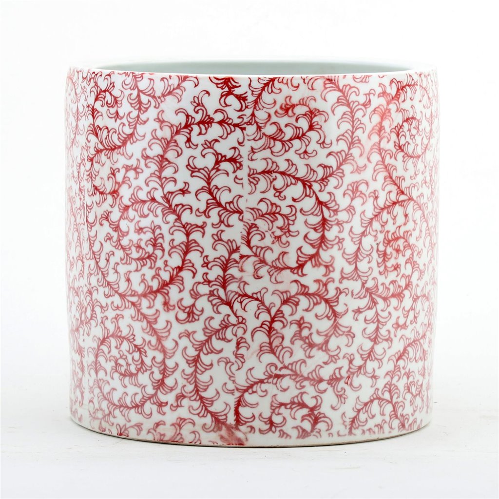 Danny's Fine Porcelain Planter (salmon Color)