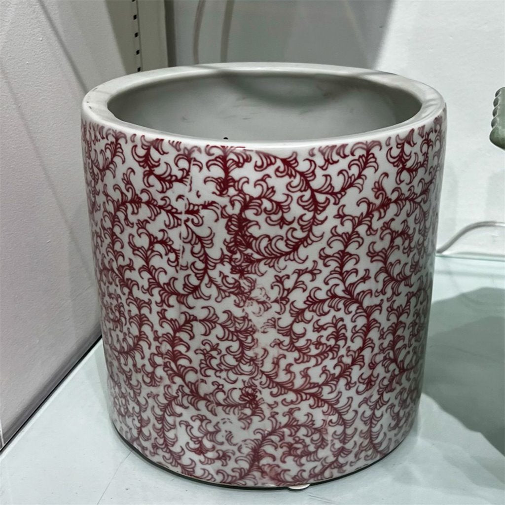 Danny's Fine Porcelain Planter (salmon Color)