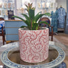 Danny's Fine Porcelain Planter (salmon Color)