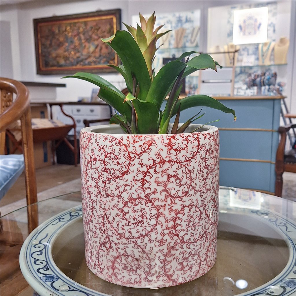 Danny's Fine Porcelain Planter (salmon Color)
