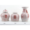 Danny's Fine Porcelain Jar - Double Happiness (salmon Color)