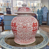 Danny's Fine Porcelain Jar - Double Happiness (salmon Color)