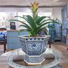 Danny's Fine Porcelain Octagonal Planter Floral (smaller)