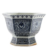 Danny's Fine Porcelain Octagonal Planter Floral (smaller)