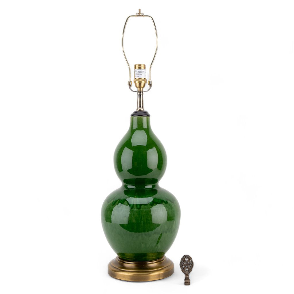 Danny's Fine Porcelain Gourd Lamp -Jade Dripping Glaze[2-830-19] (color Various)
