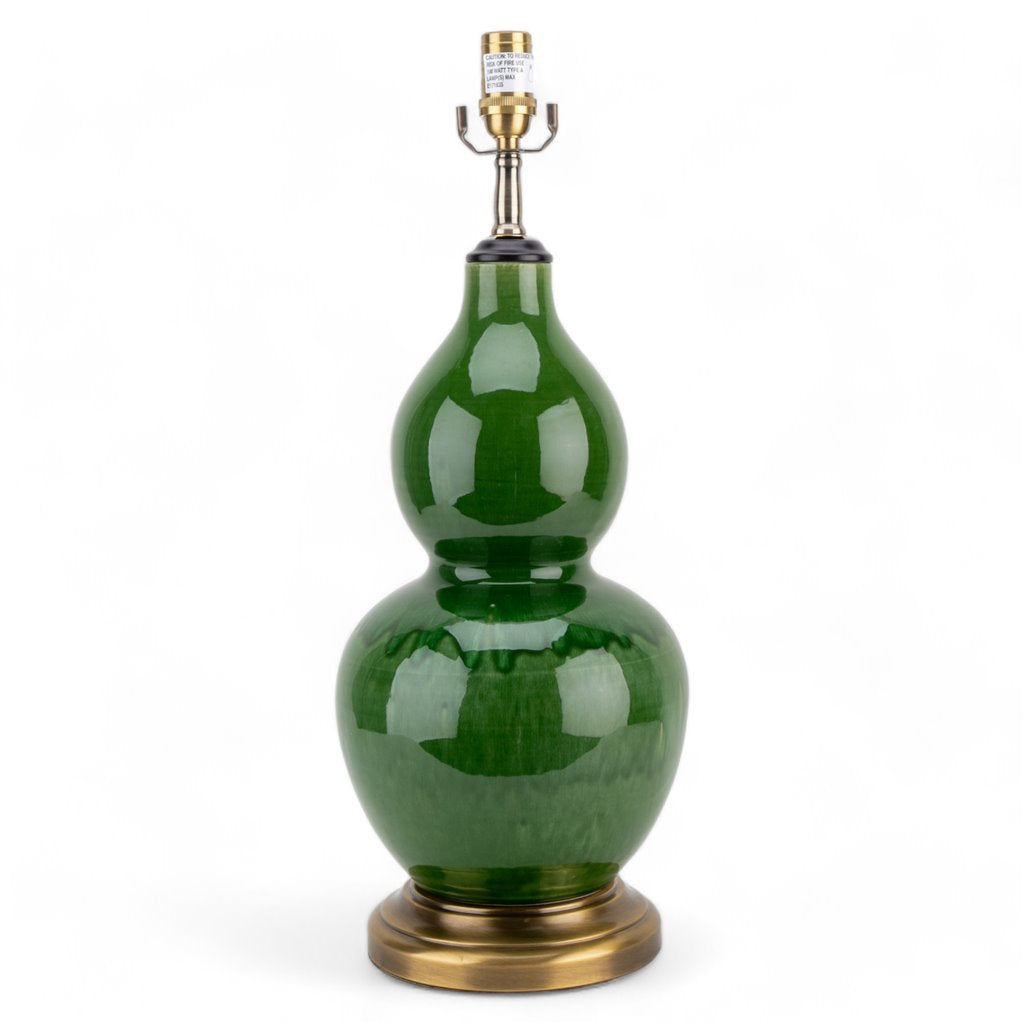 Danny's Fine Porcelain Gourd Lamp -Jade Dripping Glaze[2-830-19] (color Various)