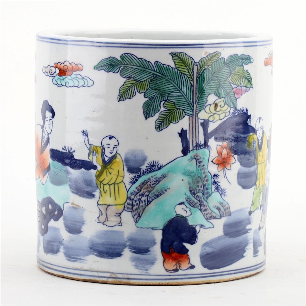 Danny's Fine Porcelain Planter - Ladies and Children